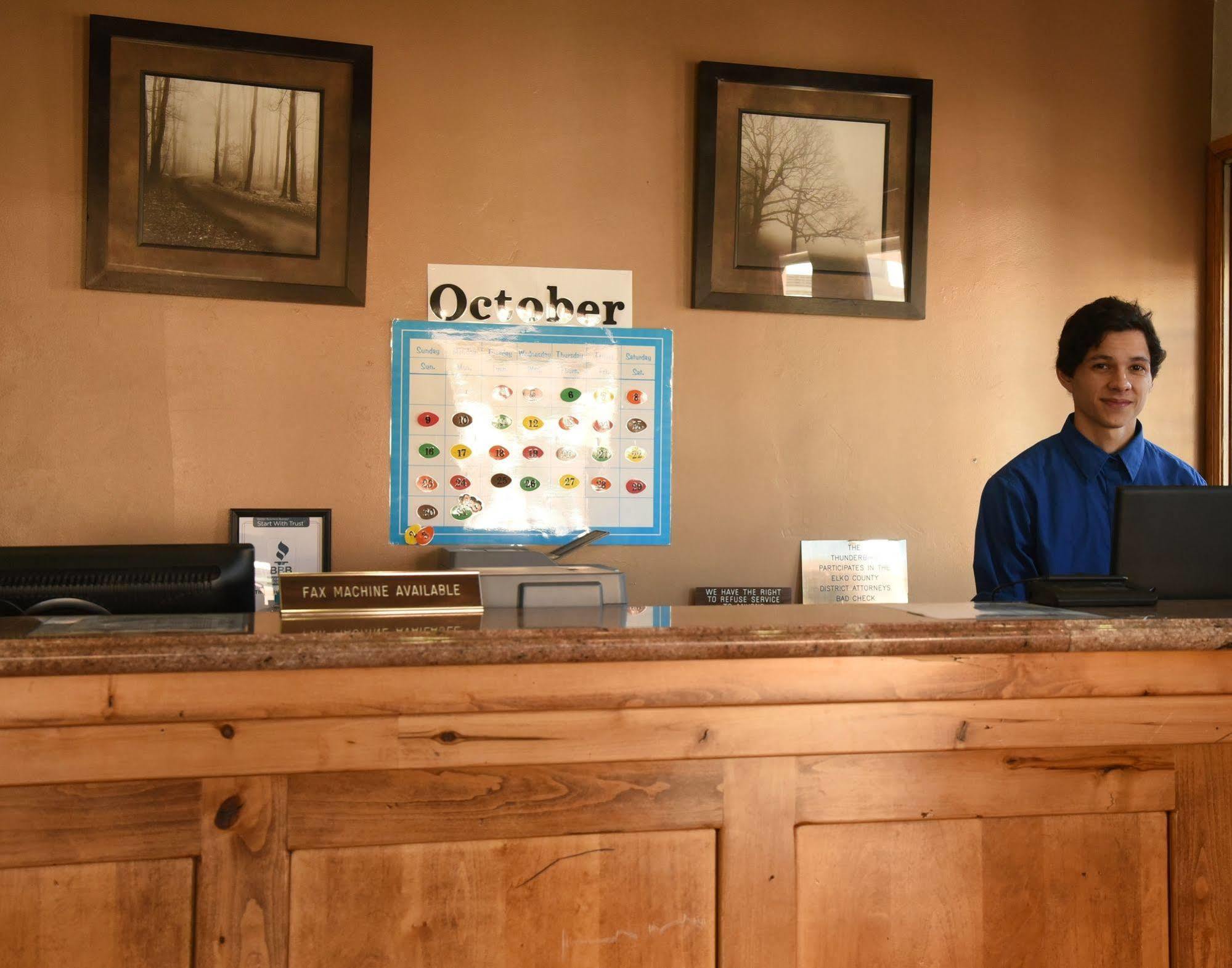 Thunderbird Motel Элко Экстерьер фото